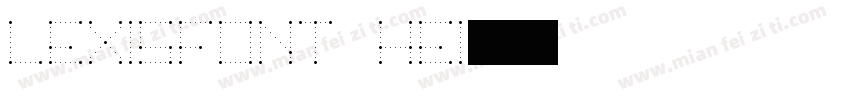 LEXISFONT HEI字体转换
